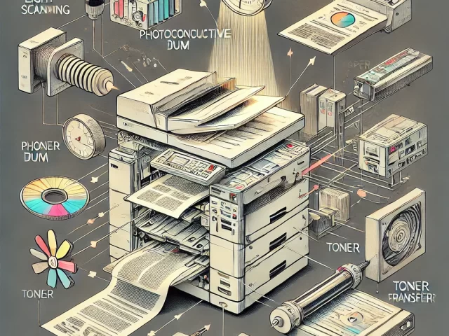 Fotokopi Makinesi Çalışma Prensibi
